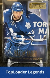 2013-14 Panini Playbook #73 Nazem Kadri Gold #/25 - Picture 1 of 2