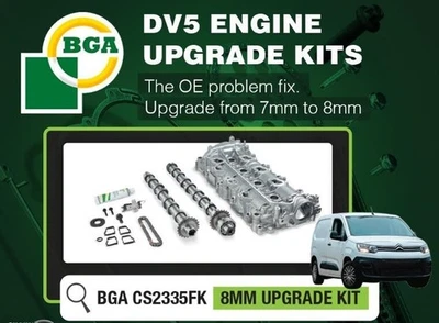 DV5R DV5RCE CAM CARRIER 7/8MM CAMSHAFT& TIMING CHAIN KIT FOR PEUGEOT 1.5 BLUEHDI - Image 1 of 4