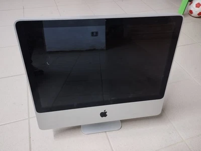 iMac 24" A1225 Core 2 Duo 2.8 Ghz Ram 4 Gb DDR2 NON FUNZIONANTE Per Ricambi  - Immagine 1 di 4
