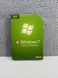 MICROSOFT WINDOWS 7 HOME PREMIUM 32-BIT AND 64 BIT WITH PRODUCT KEY - Picture 1 of 10