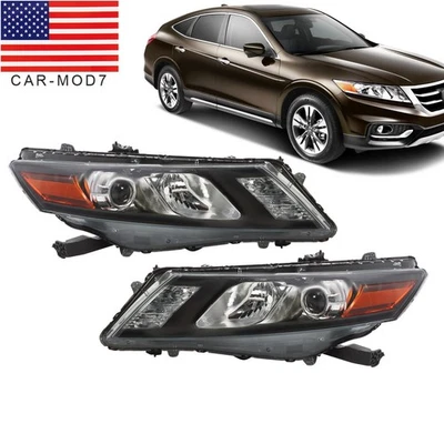 Honda Accord Crosstour 2010-2012 Headlight Assembly Pair Replacement Foto 1 de 4
