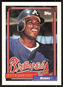 Deion Sanders, 1992 Topps, #645, Atlanta Braves, - Bild 1 von 2