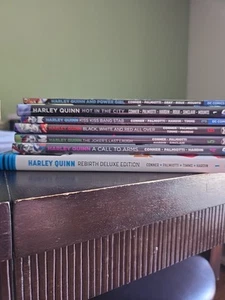 7 Harley Quinn Volumes; 5 Hardback and 2 Paperback BUNDLE - Picture 1 of 8