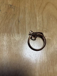 Renoir Copper Brooch Lapel Pin Modernist Bold Vintage Signed Jewelry Gift - Picture 1 of 6