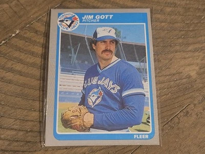 1985 Fleer #105 Jim Gott Toronto Blue Jays Nmmt - Image 1 of 3