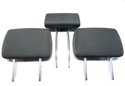 2008 Honda Ridgeline Rear OEM Headrest set (left right center) Gray Cloth TYPE F - Image 1 of 4