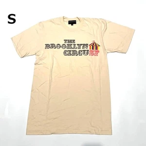 BROOKLYN CIRCUS T-Shirt Ivory S Cotton - Picture 1 of 3