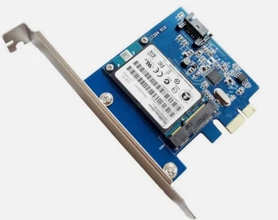 PCI-Express PCIe to mSATA SSD+SATAIII Combo Extender PCI-E to SATA3.0 Card - Image 1 of 4