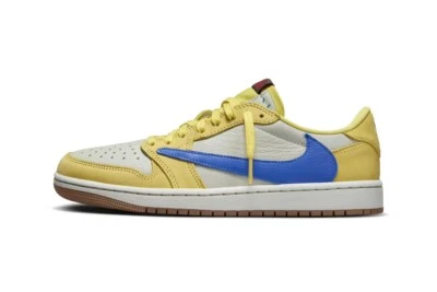 Nike Air Jordan 1 Low para mujer OG SP Travis Scott Canary DZ4137-700  Foto 1 de 4
