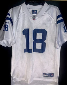 Indianapolis Colts NFL Reebok On Field Peyton Manning #18 Jersey  Size Youth XL - Picture 1 of 6