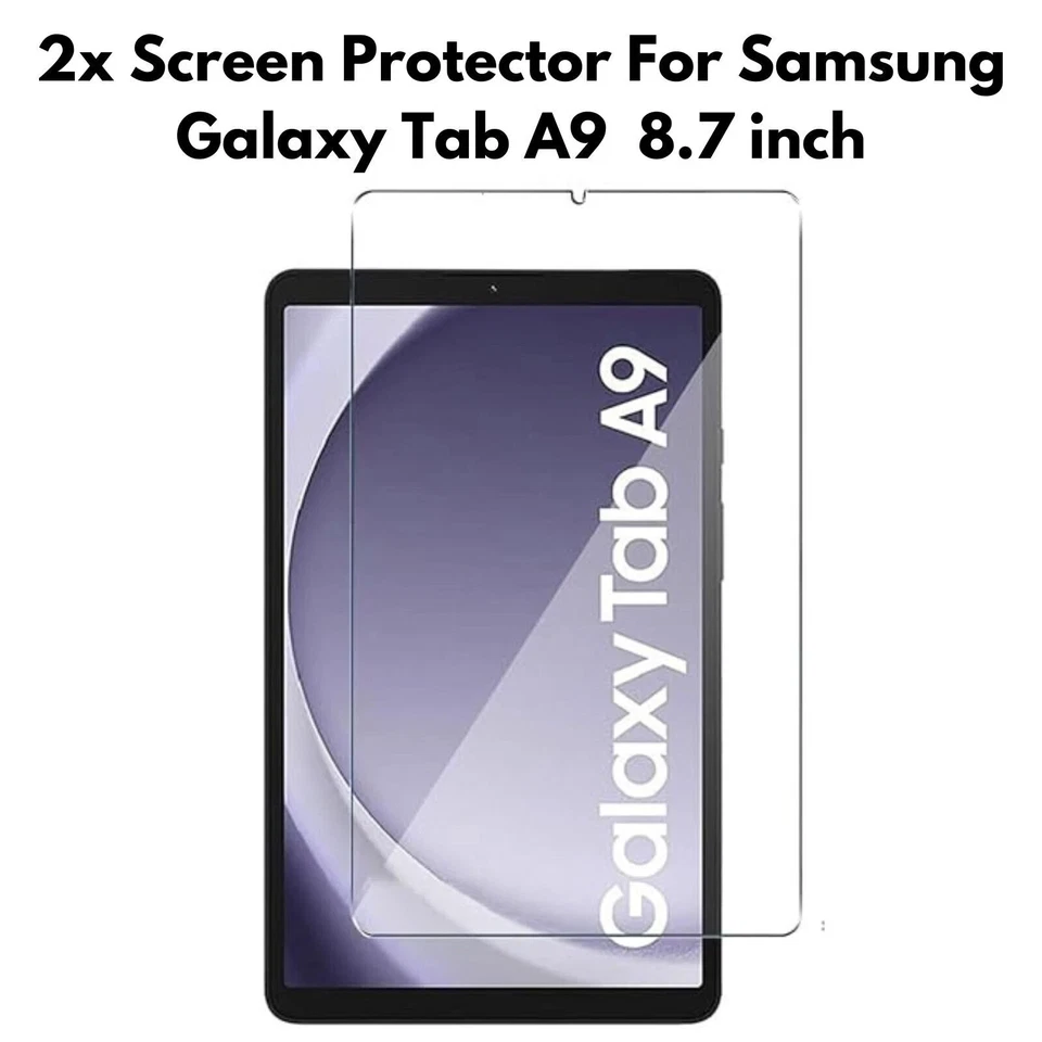 2x Hydrogel Screen Protectors For Samsung Galaxy Tab A9 8.7" SM-X110 X115 X116 - Image 1 of 4