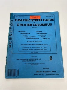 Guía gráfica de calles del Gran Colón incluyendo Westerville, Dublín, 92-93 - Imagen 1 de 3