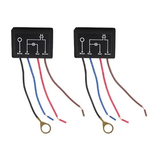 2* 3 Way Touch Control Sensor Table Light Parts Dimmer Bulb Lamp Switch - Picture 1 of 8