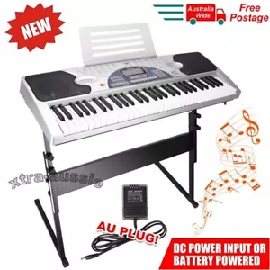 Piano Combo Stand + 61 Keys Electronic keyboard/Electric Piano/Power Adaptor - Picture 1 of 9