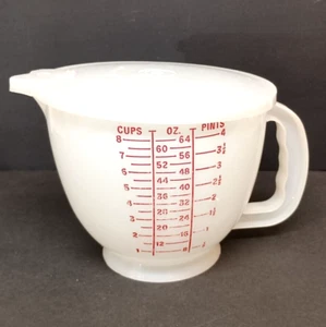 Brocca di misurazione con coperchio Tupperware vintage 500-5 mix & store 15 cm x 20 cm - Foto 1 di 5