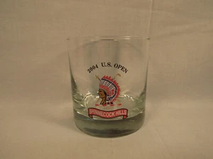 SHINNECOCK HILLS GOLF CLUB 1891 Southampton NY 104th U.S. OPEN Rocks Glass - Picture 1 of 4