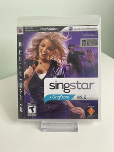 SingStar Volume 2 (Sony PlayStation 3 - PS3) With Manual - Tested & Working ! - Bild 1 von 3