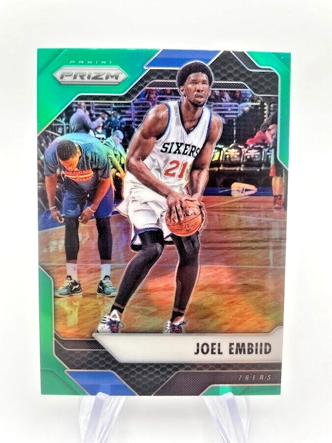 Joel Embiid 2016 Panini Prizm Green #4 76ers
