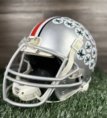 Casco de fútbol americano Schutt vintage Ohio State Buckeyes usado tamaño completo Foto 1 de 4