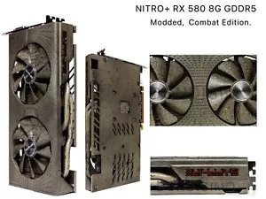 APPLE BOOT Screen, Sapphire NITRO+ RX 580 8G. (Mac & Win) Combat Edition. - Picture 1 of 9