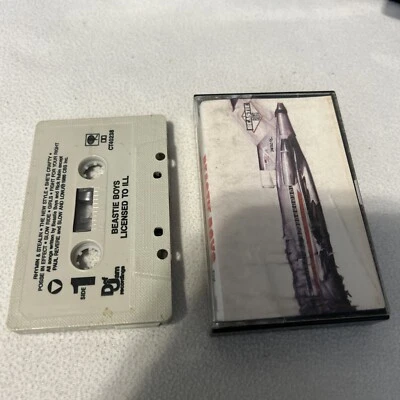 Beastie Boys “LiICENSED TO ILL” Def Jam 1986 Cassette Tape Vintage - Image 1 of 4