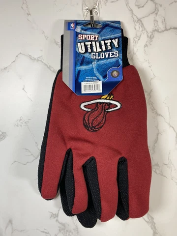Miami Heat  Sport Utility Team Logo Gloves Licensed NBA Forever Collectible Cover