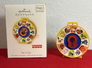 Hallmark Keepsake Ornament Fisher Price VER 'N SAY 2007 Magic Sound Motion - Imagen 1 de 6