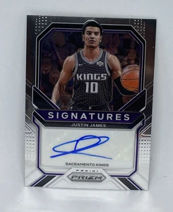2020-21 Panini Prizm Basketball Justin James Auto Sensational Signatures - Picture 1 of 4