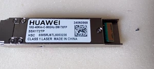 Huawei Optical Transceiver, TXFP, C-Band, 9,95~11,3Gb/s, LC, SM, 40km - ODX0480T1 - Bild 1 von 4