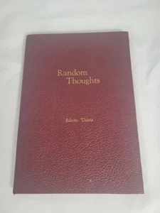 Random Thoughts; Edwin Davis - Foto 1 di 3