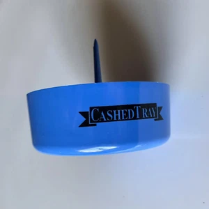 Original Cashed Tray de-bowler Ashtray - BLUE - Picture 1 of 3
