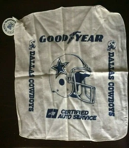 1980's Dallas Cowboys Vintage Rally Towel In Game Giveaway Souvenir  - Picture 1 of 3