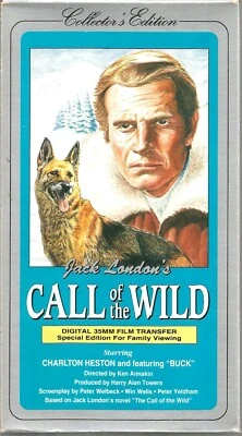 Call Of The Wild VHS 1994 Charlton Heston Raimund Harmstorf Michèle Mercier VTG - Image 1 of 4