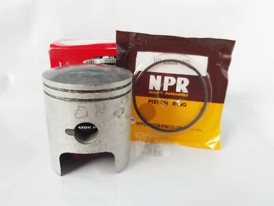 适用于铃木 TS125 TC125 RV125 DS125 (1979 - 1981) 活塞和环套件 STD 全新 — 第 1/4 张图片