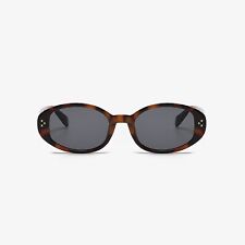 Womens Polycarbonate Oval Sunglasses Multicolor UV400 - One Size