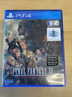 最终幻想 XII 生肖时代(Playstation 4,2017)韩国版。 罕见!!!  — 第 1/4 张图片