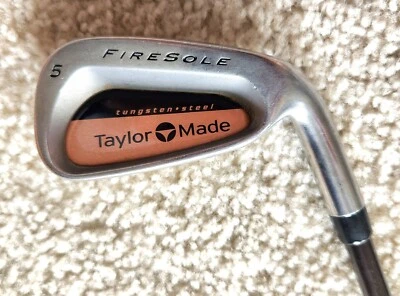 TaylorMade Firesole 5 Iron Tungsten Steel Bubble R-80 Graphite Shaft RH - Image 1 of 4