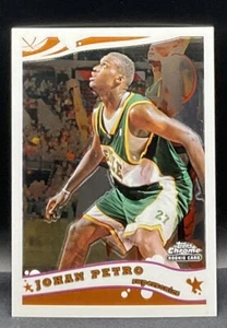 2005-06 Topps Chrome Johan Petro #190 Rookie RC - Picture 1 of 2