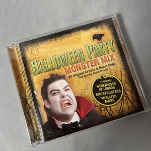 Halloween Party Monster Mix All Original Artists & Spooky Sound Effects BN CD - Imagen 1 de 4