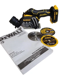 DEWALT DCS438B 20V MAX. Brushless cordless 3 in cut-off tool. NEW, OPEN BOX. - Picture 1 of 5