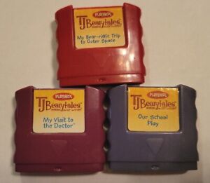 Lot of 3 Playskool TJ Bearytales Story Cartridges