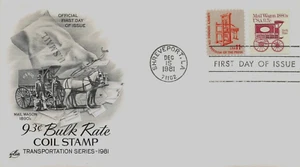 U.S. FIRST DAY COVER, TRANSPORTATION.    Scott # 1903   ( inventory # Z876 ) - Picture 1 of 2