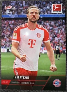 2024 Topps Now Bundesliga Record and Brace #116 Harry Kane - Foto 1 di 1