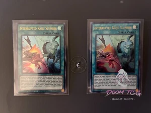 YuGiOh Zauberkarte unterbrochen Kaiju Schlummer BROL-EN075 1. Auflage UR (x2) - Bild 1 von 1
