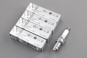 Genuine VW Audi Skoda SEAT Polo A1 A3 Fabia 1.2 TSI spark plugs x4 03F905600A - Picture 1 of 2