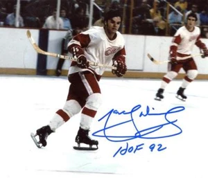 MARCEL DIONNE DETROIT RED WINGS SIGNED AUTOGRAPHED 8X10 PHOTO W/ COA - Picture 1 of 1