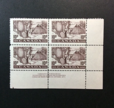 BroadviewStamps Canada #301 MH F.  Light crease.  LR PB #1. - Image 1 of 3