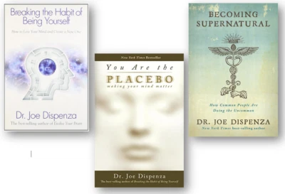 NEW Joe Dispenza 3 Book Set, Becoming Supernatural, Placebo, Breaking the Habit - image 1 of 4