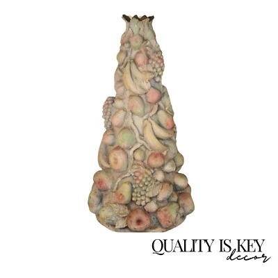 Elemento decorativo arquitectónico de jardín para cosechar árboles frutales de fibra de vidrio de 33" Foto 1 de 4