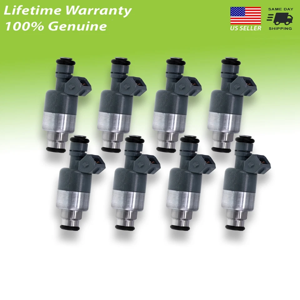 Inyectores de combustible X8 OEM Rochester 1996-1999 Cadillac Deville Seville Oldsmobile Foto 1 de 1